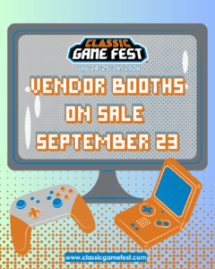 CGF2026 – Vendor Booths on sale SEPT 23!